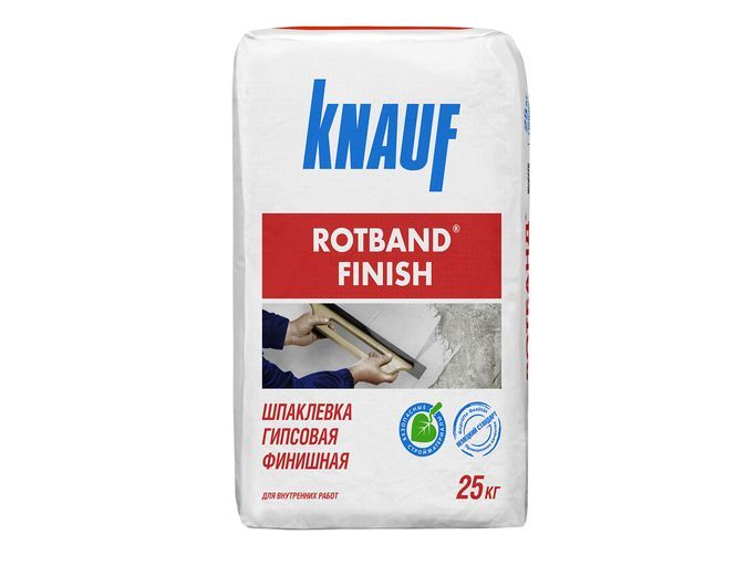 шпаклевка кнауф ротбанд-финиш, 25кг