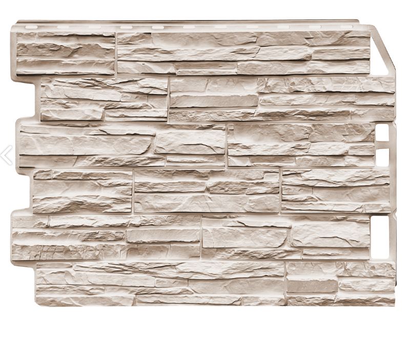фасадная панель fineber скол (светло-бежевый) 0,41м2/10шт