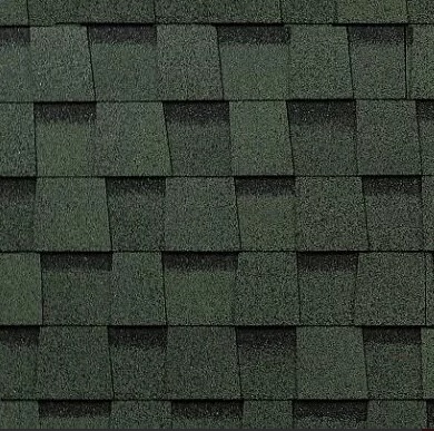 гибкая черепица shinglas фазенда, зеленый 2,6м2