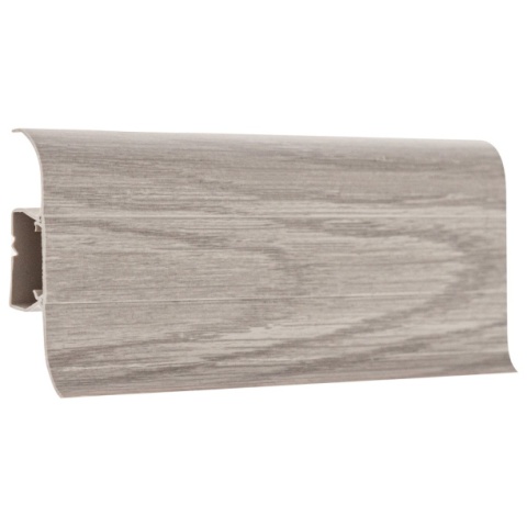 плинтус пвх с к/к rico leo 195 сосна серебристая 56х22х2500мм/40 шт