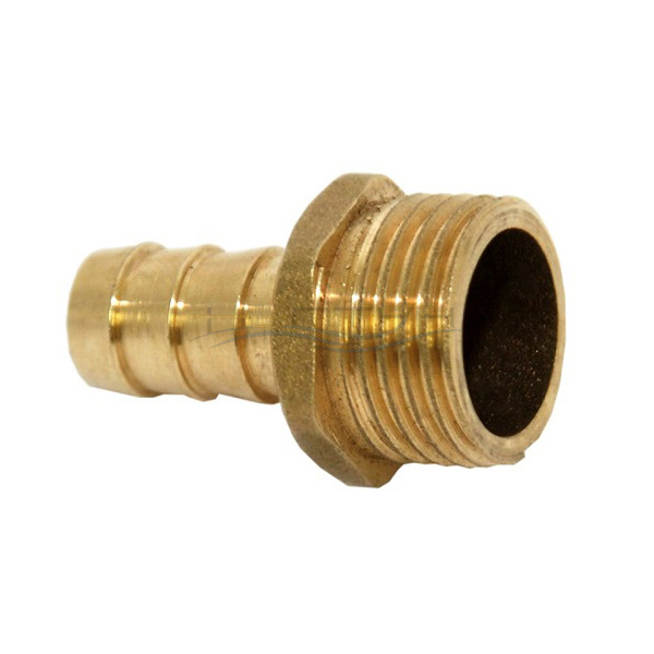 штуцер для шланга 14х1/2" нр латунь