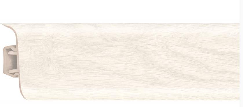 плинтус пвх с к/к rico leo 100 береза гатчинская  56х22х2500мм/40 шт