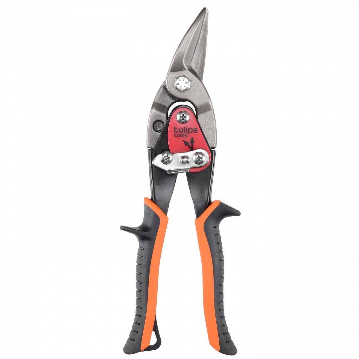 ножницы по металлу tulips tools, 250 мм, левые