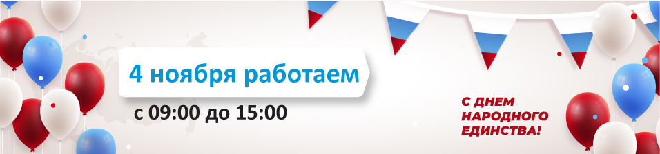 График работы в День народного единства