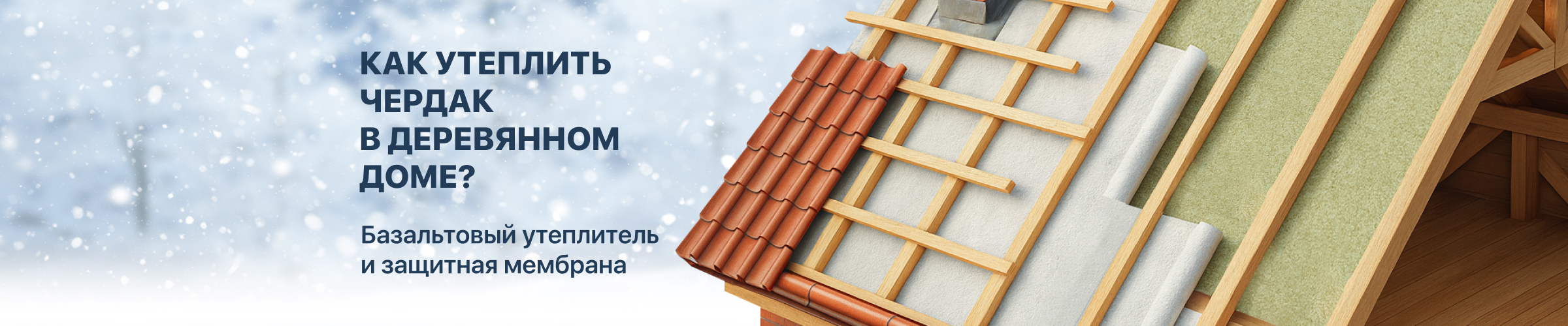 Как утеплить чердак в деревянном доме?