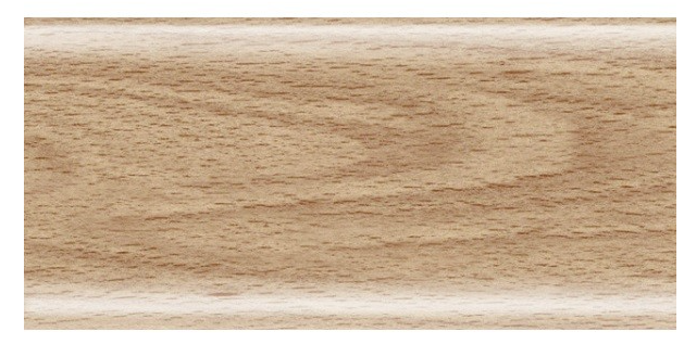 плинтус пвх с к/к rico leo 130 бук благородный 56х22х2500мм/40 шт