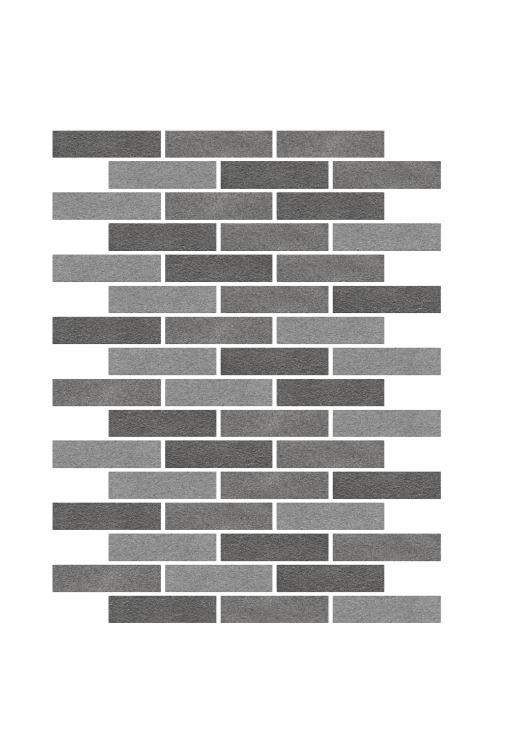 фасадное декоративное покрытие амк серый микс 200/кирпич/9м2