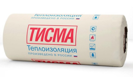 мат минераловат. тисма tr43mr, 9кг/м3, 2*50*1200*8300 (19,92м2/1м3, рулон) 5/40