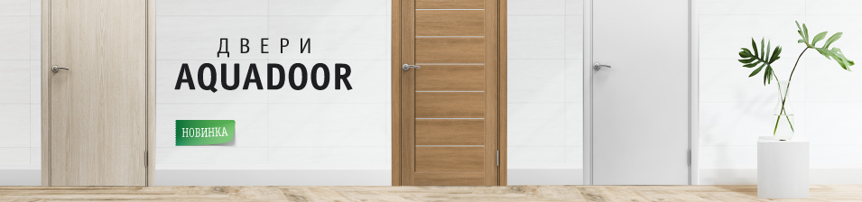 Новинка! Двери AquaDoor