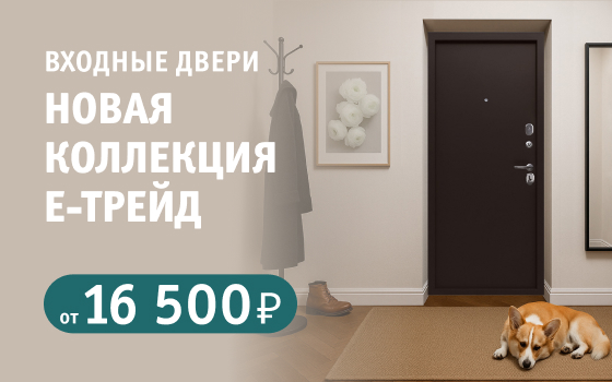 Новинка – входные двери от Е-трейд!