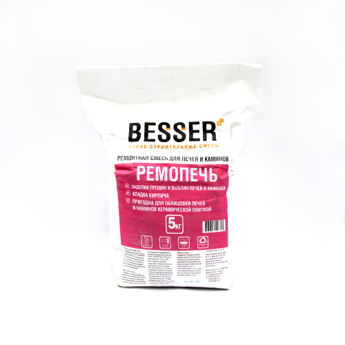 ремонтный состав besser для печей ремопечь 5кг