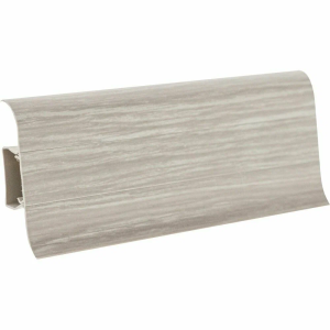 плинтус пвх с к/к rico leo 112 ясень серый 56х22х2500мм/40 шт