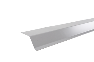 планка карнизная shinglas стандарт полиэстр 75*50*5 мм длина 2000мм ral 7004 серая/10