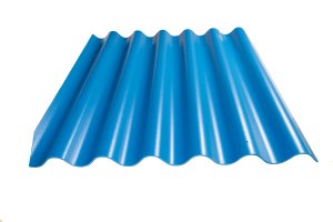 шифер "волнаколор", синий