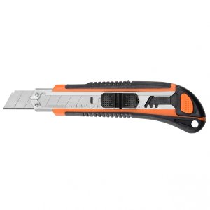 нож tulips tools + лезвия 4 шт, 18 мм 