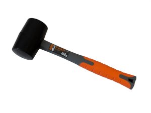 киянка tulips tools черная, 450 г, фибергласс