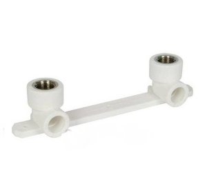 угол установочный с креп. двойной ppr вр 20х1/2" 24/8