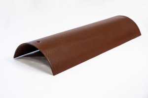 арка коньковая ак с защитно-декоративным покрытием 600*245*93*5,2 мм шоколадная