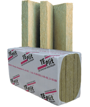 мин.плита п-75 teplit (1000х500х50) (6 плит, 3м2, 0,15м3) т/у