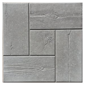 тротуарная плитка 300*300*30мм, калифорния дерево серый шт (11шт/1м2) 166шт/паллет