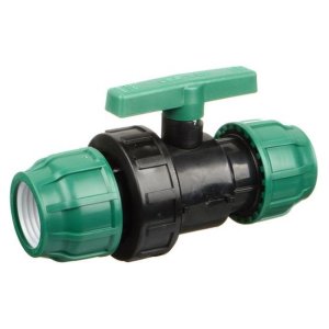 кран шаровый пнд, 25х25 мм