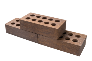 кирпич лицевой пустотелый гиперпрессованный, коричнево-оранжевый, 250х120х65 мм, паллета=300 шт