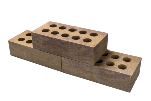 кирпич лицевой пустотелый гиперпрессованный, оливково-коричневый, 250х120х65 мм, паллета=300 шт