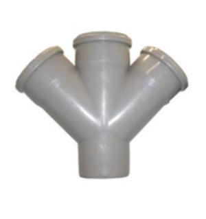 крестовина 1- плоскостная 45° 110*110*110 14/1