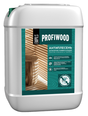 антисептик profiwood универсальный против плесени и грибка (антиплесень) 5 кг/4