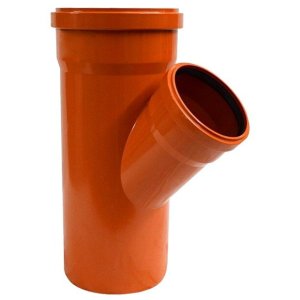 тройник пп наружный 45гр d110х110 /24/1